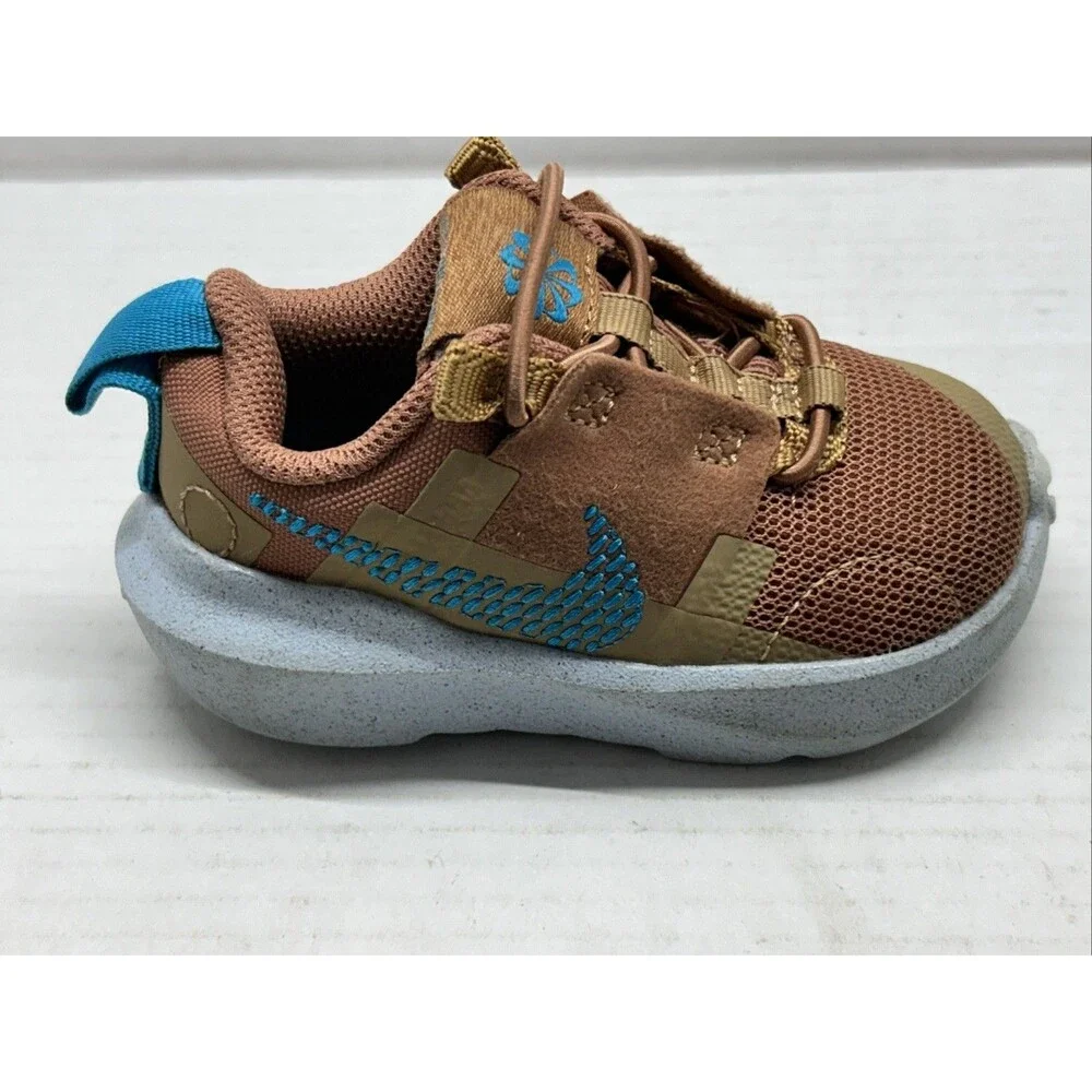 Toddlers Nike Crater Impact Mineral Clay/Laser Blue (DB3553 201)